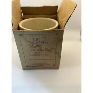 Pampered Chef Stoneware Bread Baking Crock Oven Cooking Kitchen Utensil 1994